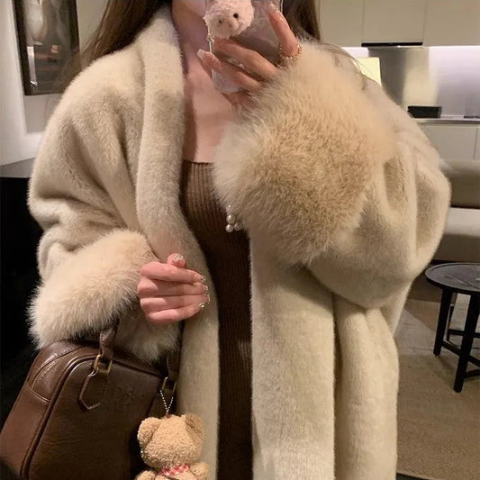 Elegant Loose-fit Fashion Coat