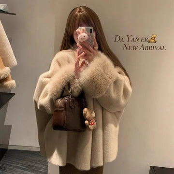 Elegant Loose-fit Fashion Coat